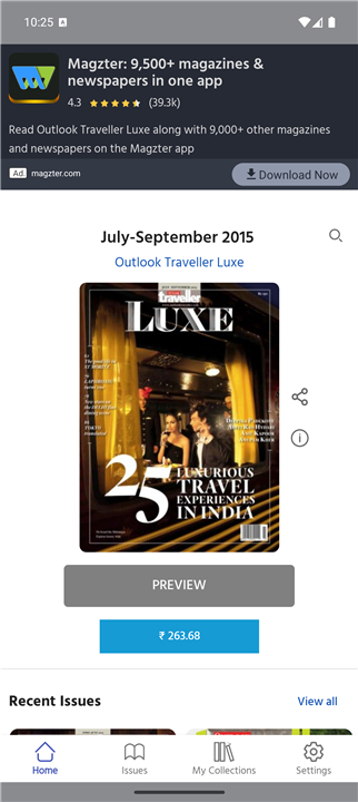 Outlook Traveller Luxe screenshot1