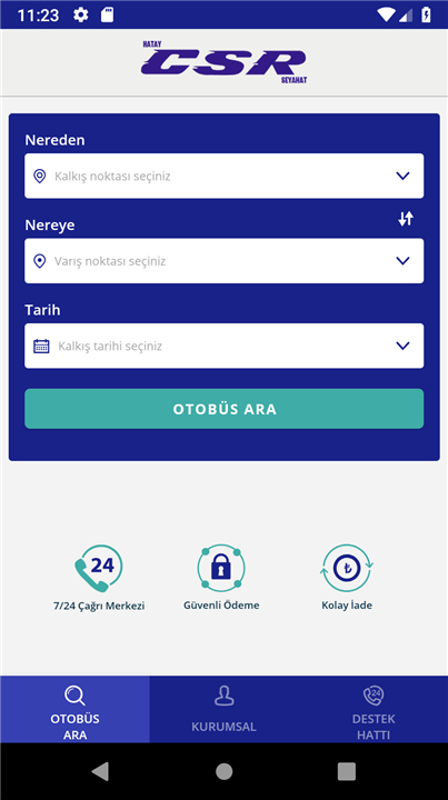CSR Seyahat screenshot1