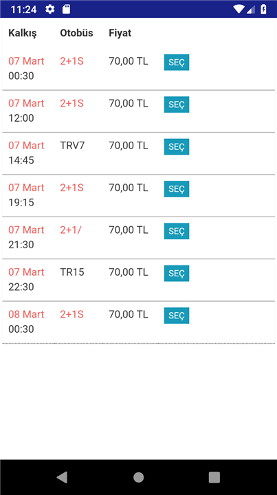 CSR Seyahat screenshot5