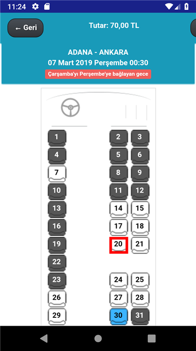 CSR Seyahat screenshot6