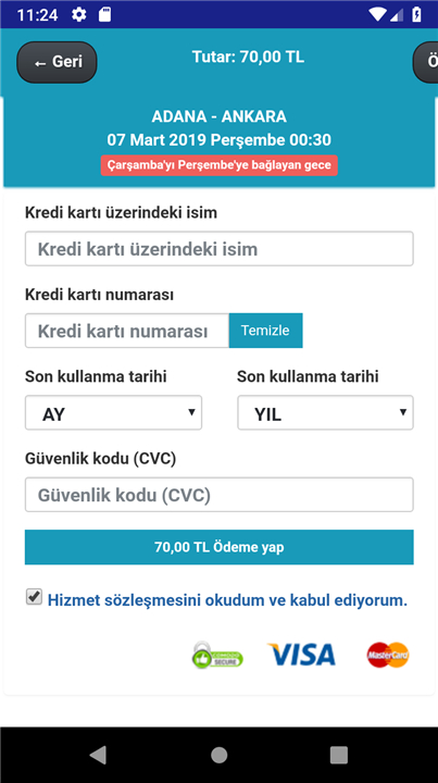 CSR Seyahat screenshot8