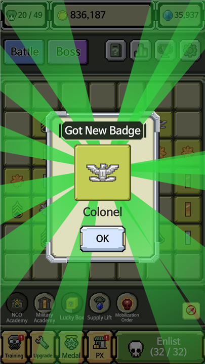 Raising Rank Insignia screenshot4