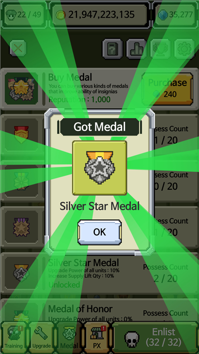 Raising Rank Insignia screenshot8