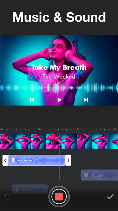 Vlog video editor maker: VlogU screenshot5