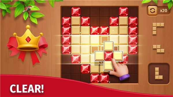 Cube Block - Woody Puzzle Game screenshot1