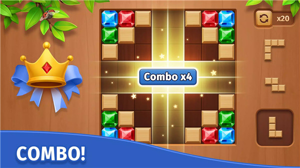 Cube Block - Woody Puzzle Game screenshot3
