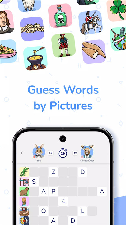 WordPix－Crossword Puzzle Game screenshot1