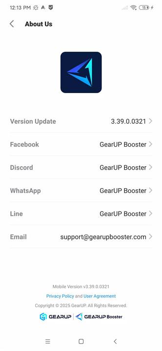 GearUP: Lower Lag Game Booster screenshot2