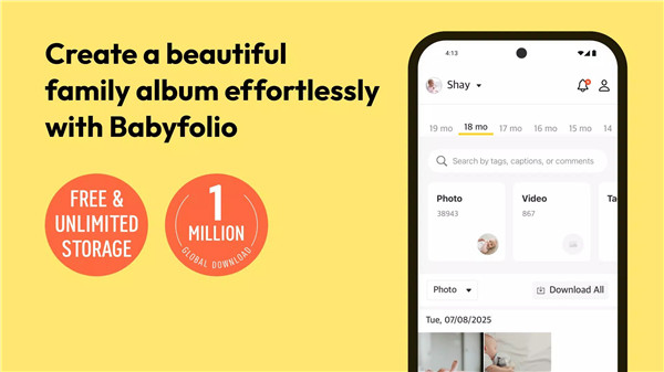 Family Album - Babyfolio screenshot1