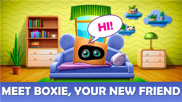 Boxie: Virtual pet and Puzzles screenshot1