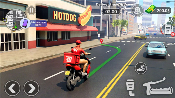 Urban Food Delivery Game screenshot1