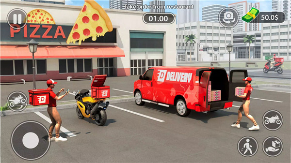 Urban Food Delivery Game screenshot2
