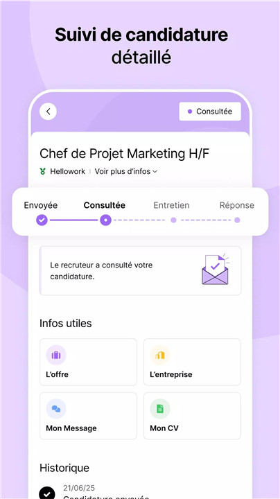 Hellowork - Offres d’Emploi screenshot7