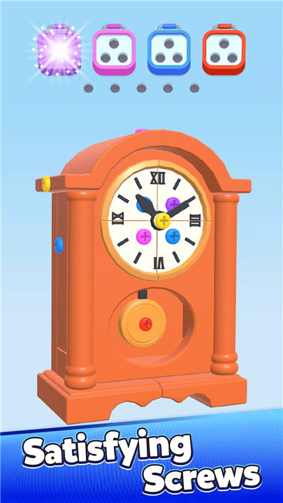 Screw Out 3D: Nut Sort Jam screenshot2