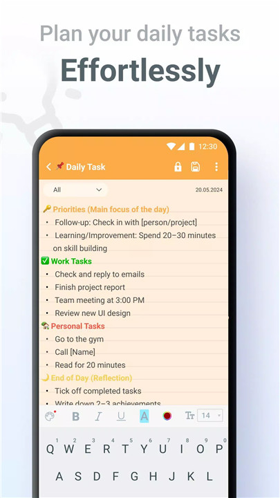 Notes, Notepad - FlyNote screenshot2