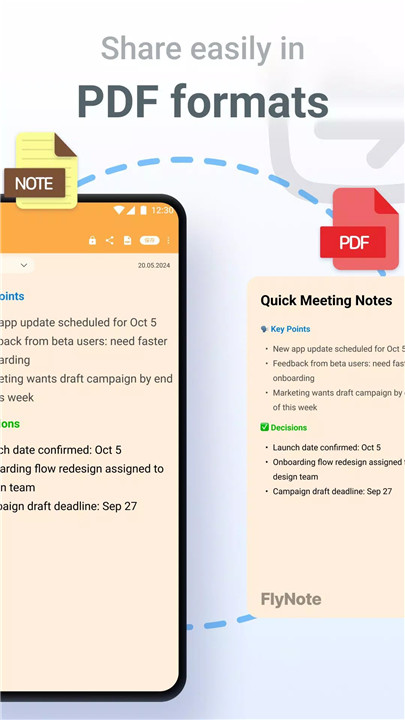 Notes, Notepad - FlyNote screenshot5