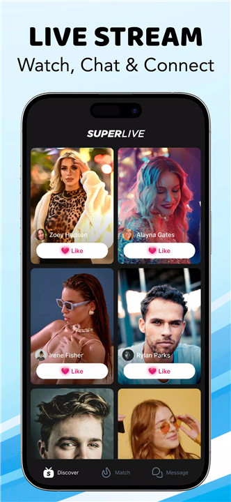 SuperLive - Live Stream & Chat screenshot4