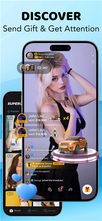 SuperLive - Live Stream & Chat screenshot6