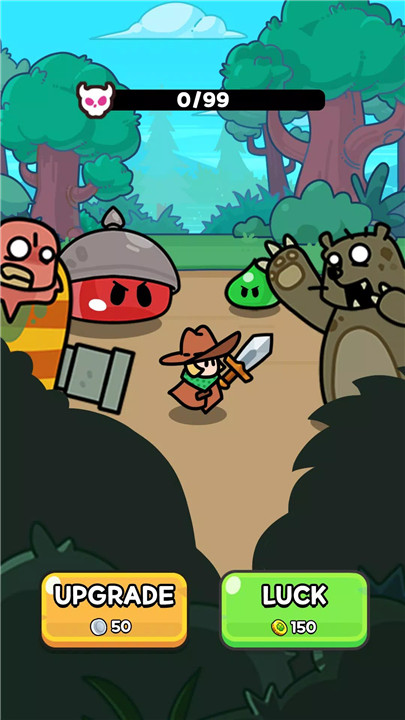 Lucky Heroes! : Defense Game screenshot4