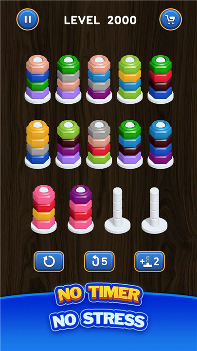 Nut Sort Puzzle - Color Sort screenshot4