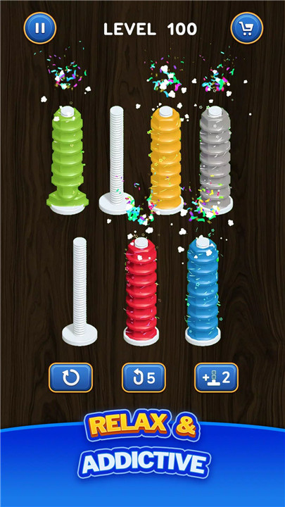 Nut Sort Puzzle - Color Sort screenshot6