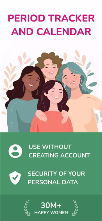 Period Tracker and Calendar screenshot1