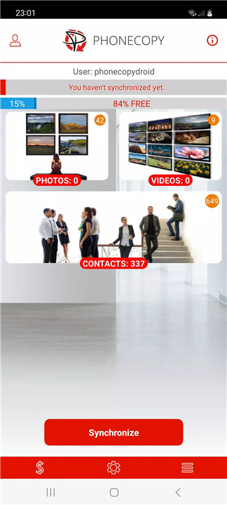 PhoneCopy: Backup & Restore screenshot1
