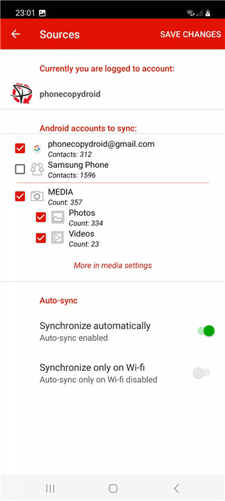 PhoneCopy: Backup & Restore screenshot6