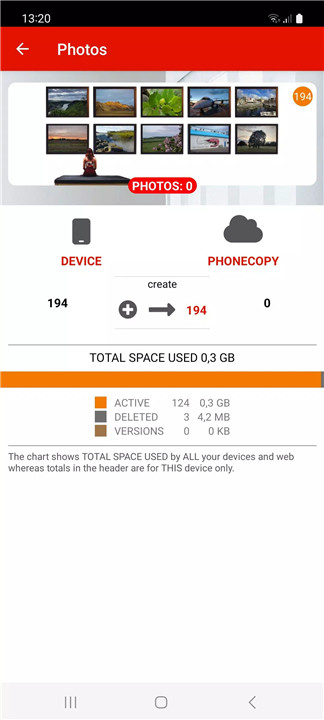PhoneCopy: Backup & Restore screenshot3