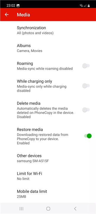 PhoneCopy: Backup & Restore screenshot7