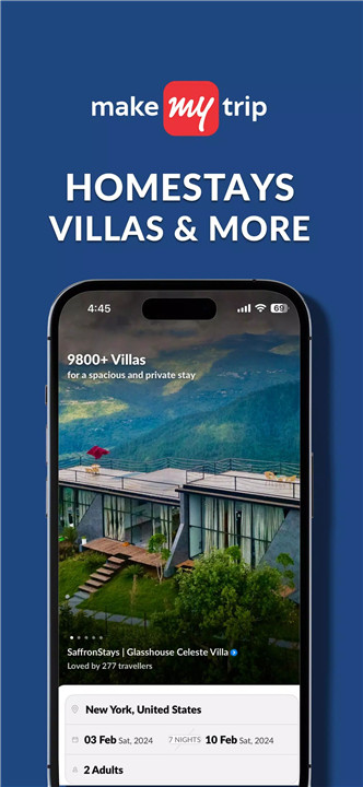 MakeMyTrip: Hotel, Flight, Bus screenshot6