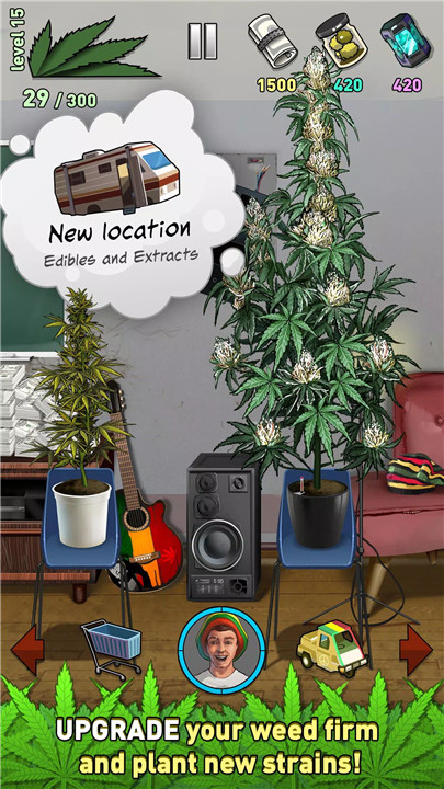 Weed Firm 2: Bud Farm Tycoon screenshot3