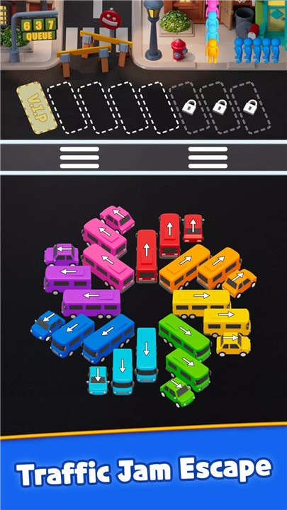 Bus Craze - Traffic Jam Puzzle screenshot2