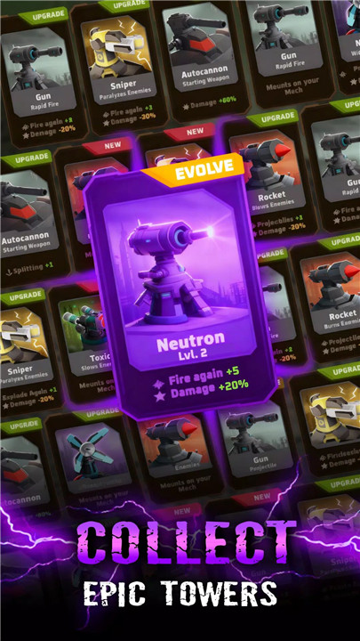 Mecha Fortress: Robot War TD screenshot4