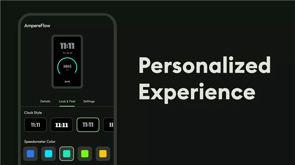 AmpereFlow: Battery Speed, AOD screenshot5