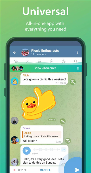 iMe: AI Messenger for Telegram screenshot3