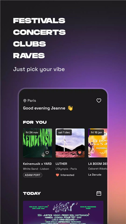 Shotgun: Live Music Experience screenshot1