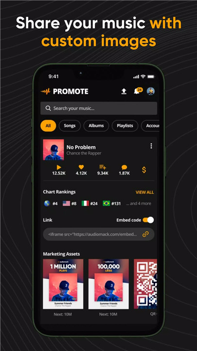Audiomack Creator-Upload Music screenshot7