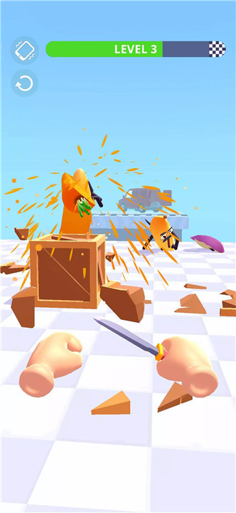 Hit Tomato 3D - Knife Master screenshot8