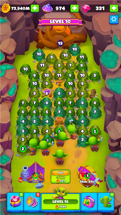 Goblin Miner: Idle Merger screenshot2