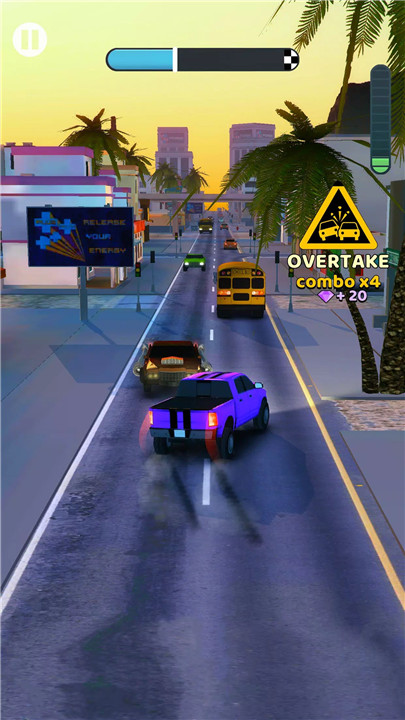 Overtake Rush 3D: Car Game screenshot6
