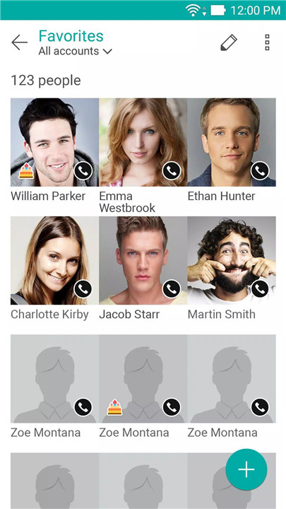 ZenUI Dialer & Contacts screenshot1