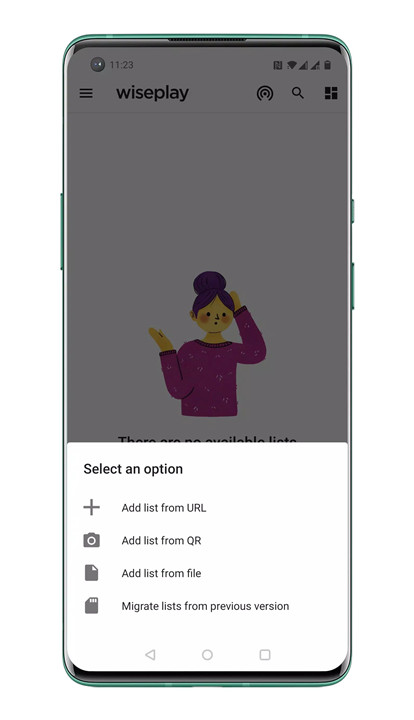 Wiseplay screenshot2