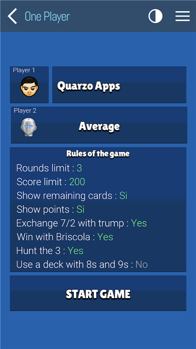 Briscola - La Brisca Spanish screenshot4