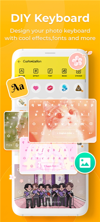 Emoji Keyboard Lite-Emoji screenshot6