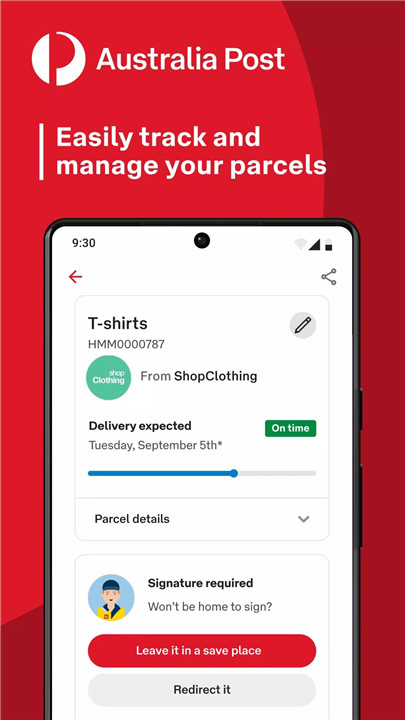 Australia Post screenshot1