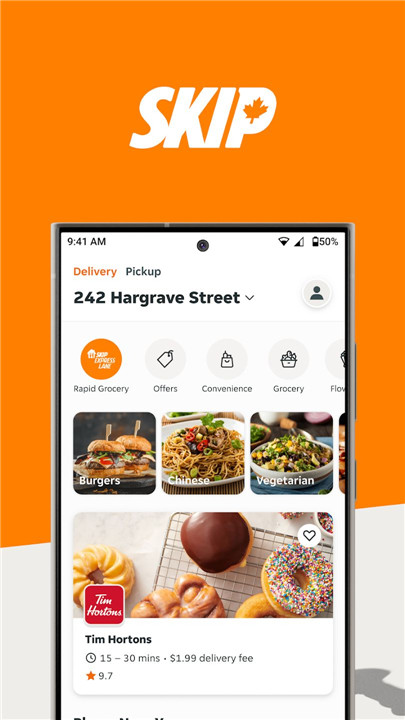 Skip - Food & Grocery Delivery screenshot1