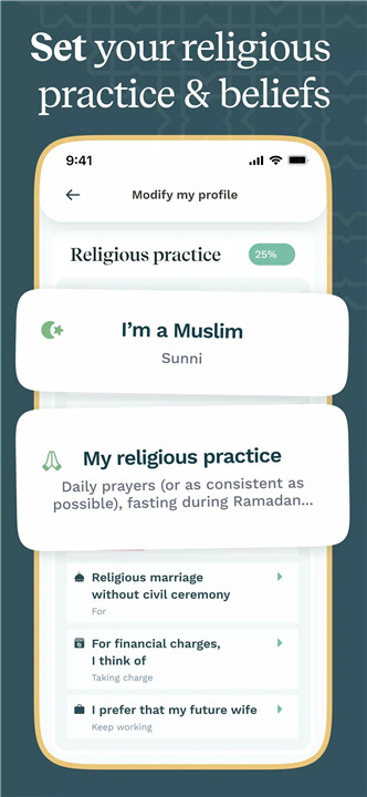 Mashallah: Halal Muslim dating screenshot6