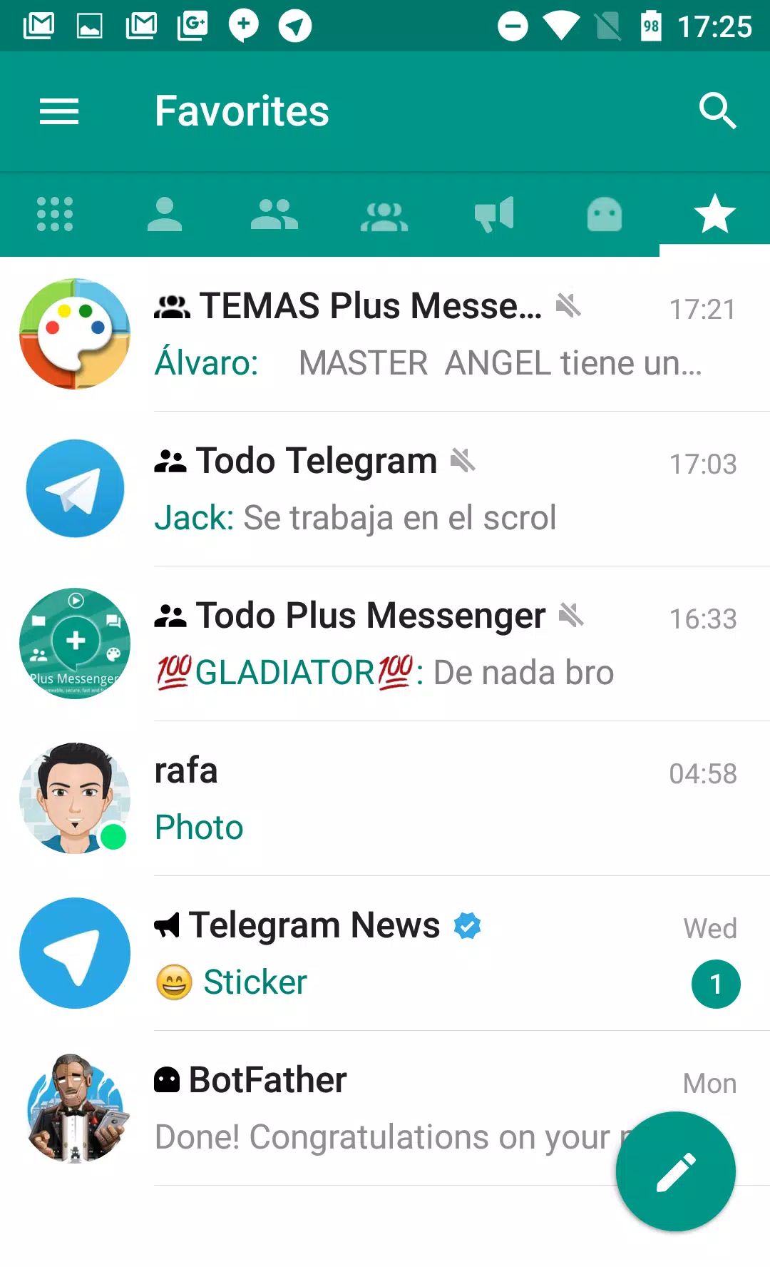 Plus Messenger screenshot1