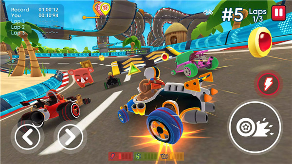 Starlit On Wheels: Super Kart screenshot1